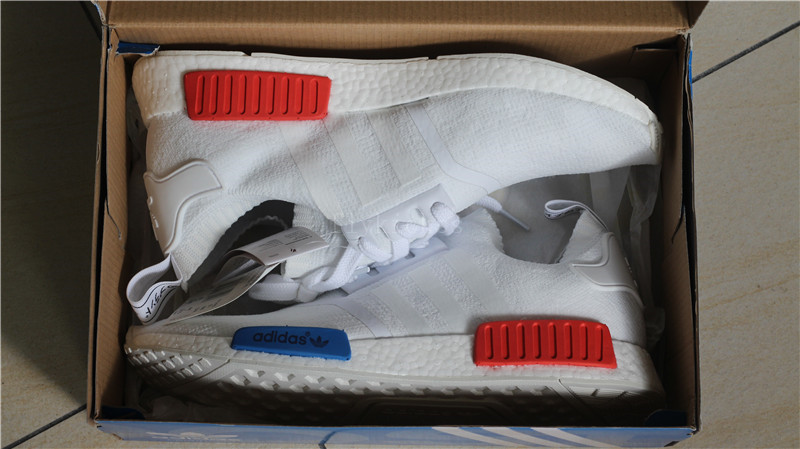 Adidas NMD R1 Primeknit OG White (real boost)